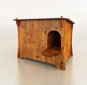 Entenhaus Ducky S aus HPL -  L/B/H 52x55x44cm