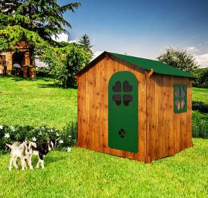 Gartenhaus für Ziegen komplett aus HPL