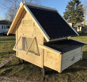 Hühnerstall JOSTuS 6 Allrad für 6 Hühner