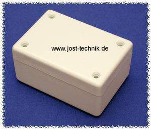 Kunststoffgehäuse grau