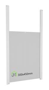 Entenklappe 300 x 450 mm für Entenstall