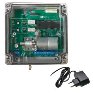 automatische Hühnerklappe JT-HK mit Lichtsensor und Schließzeitverzögerung + echter Nothalt (ohne Klappe )