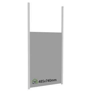 XXL-Klappe 485x740mm für Geflügelstall