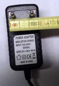 Bastlerware  2.Wahl - Steckernetzteil 230V / 12V DC 1,0A