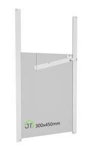 Entenklappe 300x450mm mit Selbstverriegelung für Entenstall