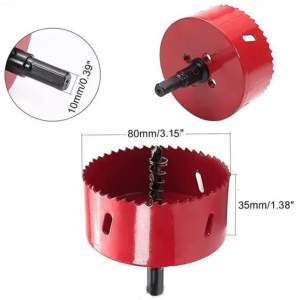 Lochsäge 80 mm für Bohrmaschine