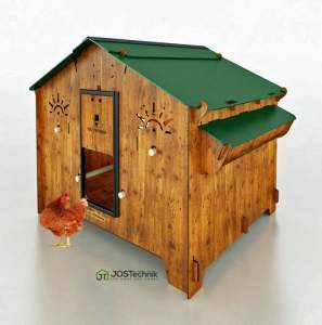 POLLY FARM EVO 3XL- Hühnerstall für 12 - 15 Legehennen