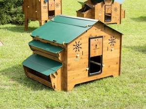 POLLY FARM Plus 25-30 - Hühnerstall für 25 - 30 Legehennen