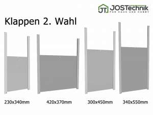 2. Wahl - Hühnerklappen bzw. Schieber 230x340mm