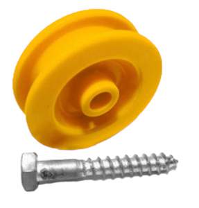 Seilrolle, Umlenkrolle 40 mm Durchmesser