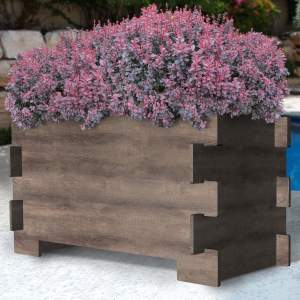 Mittelgroßer Pflanzkasten H 40 mit den Maßen 40 x 80 aus HPL