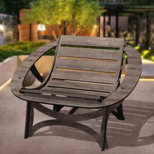 Gartensessel aus HPL-Laminat